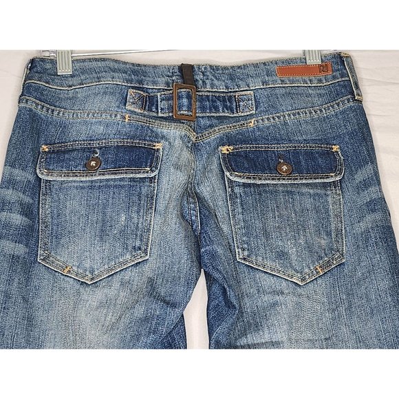 River Island Lowrise Denim Jeans Sz 4, Straight from the UK! - Picture 11 of 14